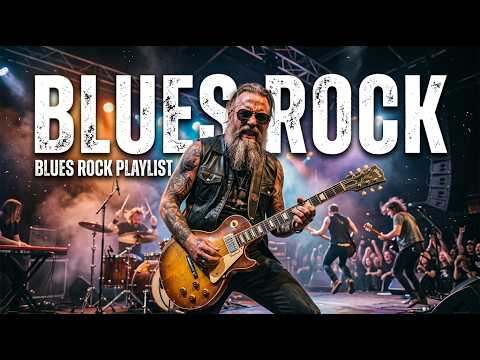 Late Night Blues Rock Inspired by Jimmy Page & Buddy Guy | Classic Guitar Blues Collection