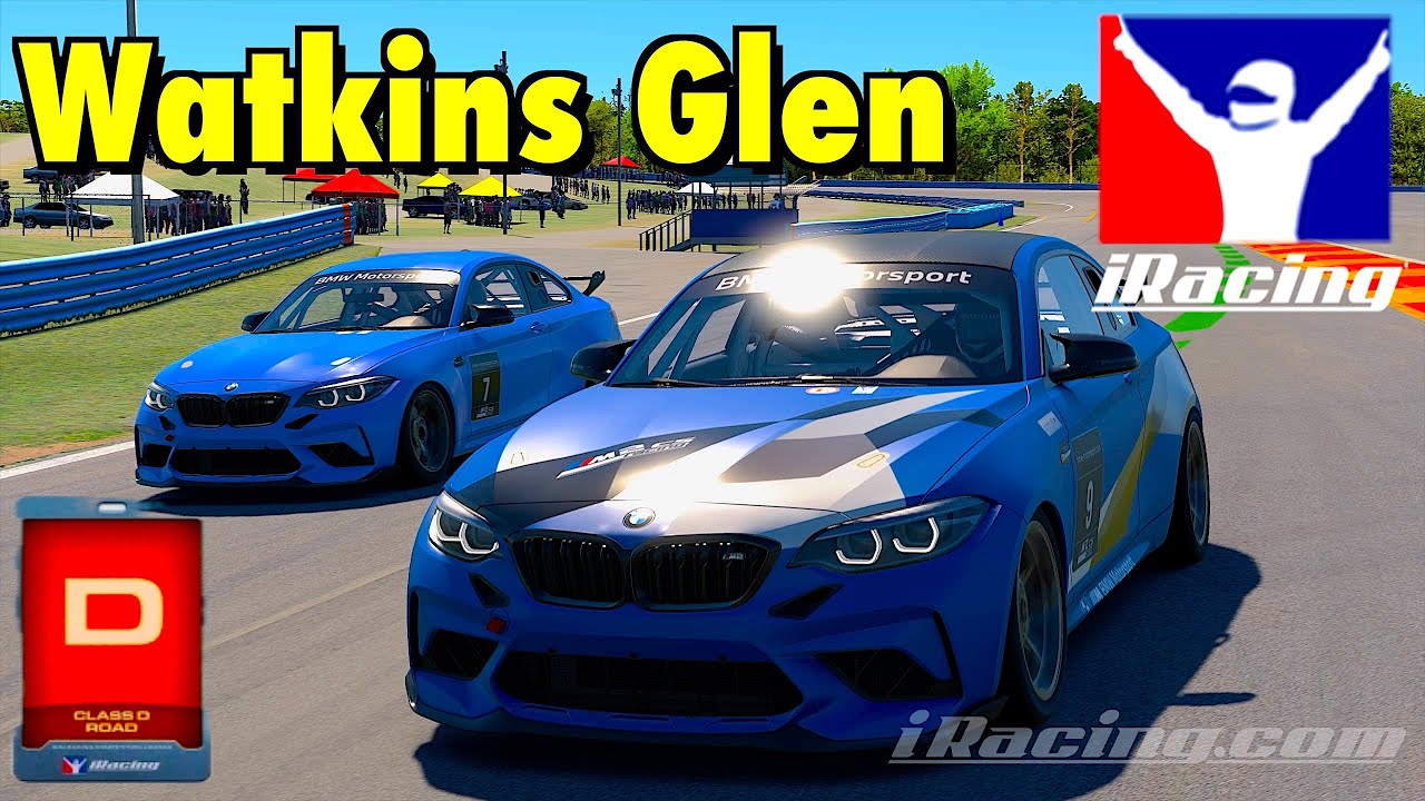 iRacing D Class First Race at Watkins Glen Moza R5