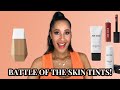 Battle of the Skin Tints! | Fenty Beauty Eaze Drop vs NEW Ami Cole Skin-Enhancing Skin Tint!