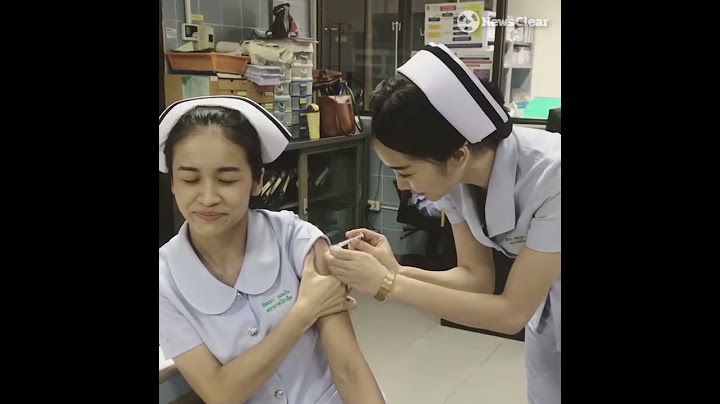 โลกโซเชียลพากันอยากฉีดยา เมื่อพยาบาลสาวรีวิวฉีดวัคซีน