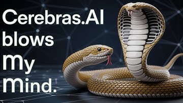 Cerebras AI blows my mind