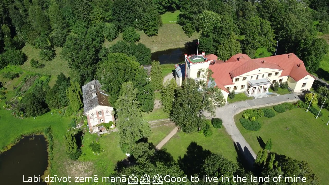 🏰🏰🏰Dzērbenes pils muiža🏰Dzerbene castle manor🏰🏰🏰