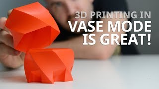 Vase Mode is Great! 3D Printing Inspiration and Creativity