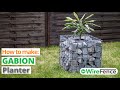 How to Make a Gabion Planter (Step by Step Tutorial) | WireFence