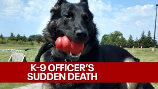 Kenosha Police K-9 Hutch dies after sudden illness | FOX6 News Milwaukee