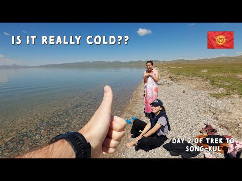 We survived the COLD Song-Kul lake in Kyrgyzstan 🇰🇬  (Part 2 of 2)