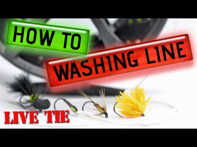 Fly Tying & Fly Fishing How to fish the Washing Line and the flies
