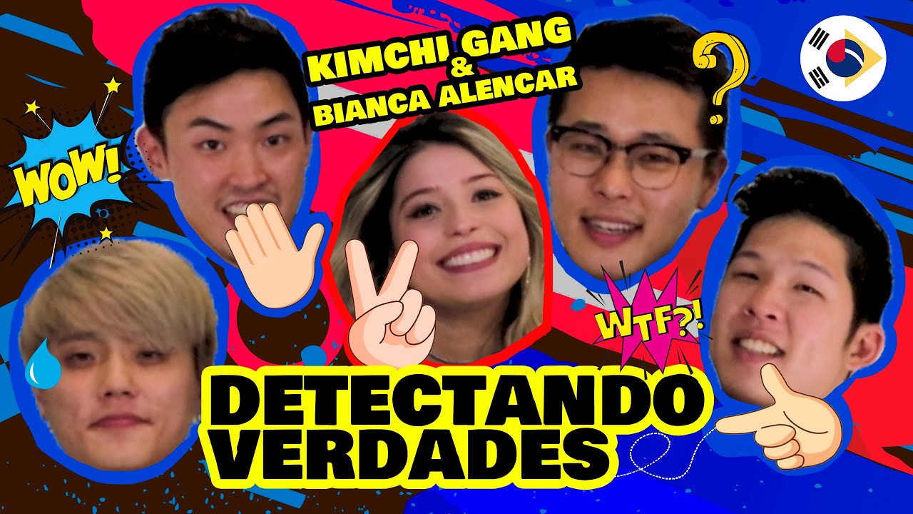 BIANCA DETECTANDO AS VERDADES DO KIMCHI GANG | IDOL CHALLENGE