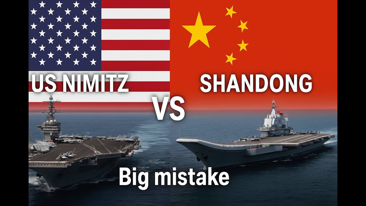 South China Sea Showdown 2025: USS Nimitz vs Shandong – America’s Sixth Great Lake