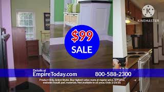 Empire Today - 99 Sale - 2020 Commercial