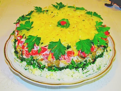 Салат с баклажанами, невероятно вкусный. Уж сколько раз готовила, а хочется ещё!