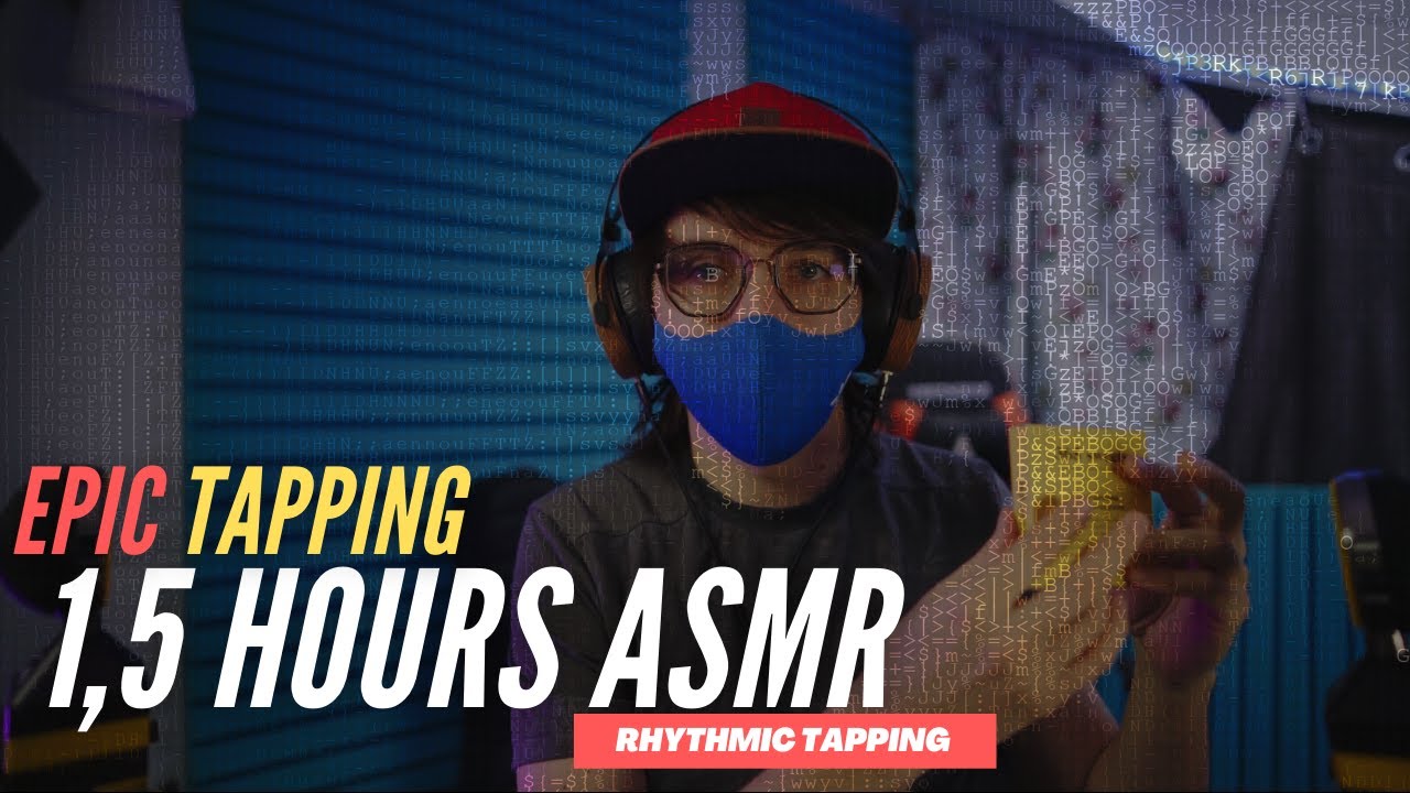 BEST ASMR Tapping // Rhythmic tapping for 1,5 hours // ASMaRch 4 of 31