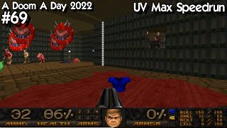 Doom Requiem MAP06: "Natas Ot Etubirt" UV Max Speedrun 7:42 100% Kills / 100% Secrets