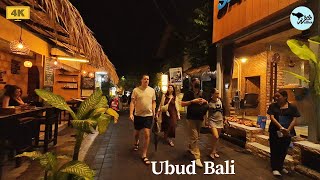 Download Lagu Nightwalk Around UBUD Bali After Heavy Rain | Walking Tour Ubud Downtown Ahead of New Year Holiday MP3
