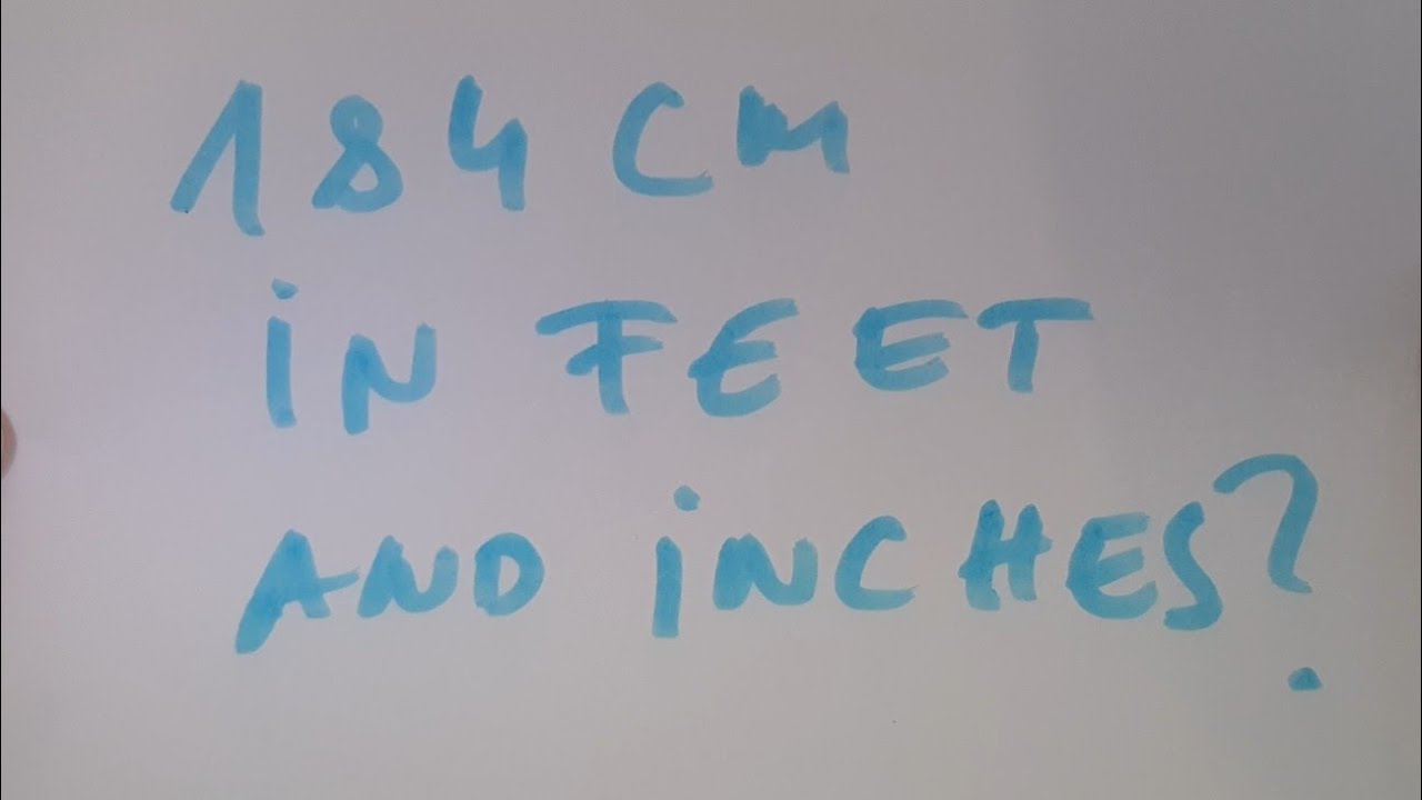 How Many Feet Is 184 Inches