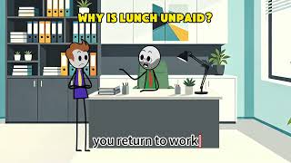 What is lunch unpaid #funny #job #memes #work #corporate #joblife #funnyvideo #comedy #worklife