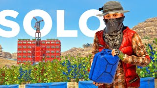 I Survived Solo Rust for a Week Building a Tea Farm