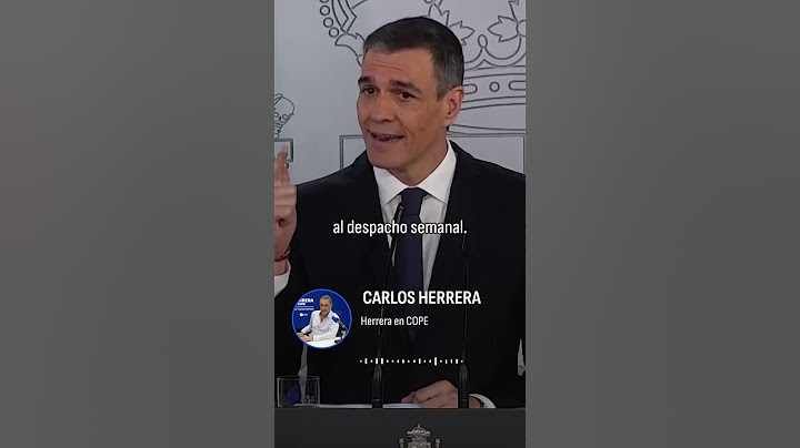 Herrera: "Sánchez cree que el Rey debería ser él"