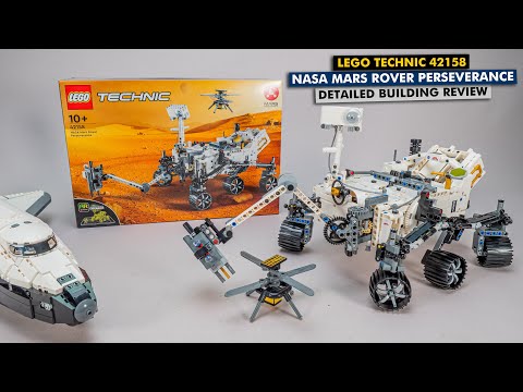 LEGO Technic 42158 NASA Mars Rover Perseverance detailed building review