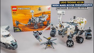 LEGO Technic 42158 NASA Mars Rover Perseverance detailed building review