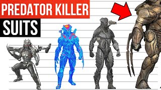 All Predator Killer Suits | In 1 minute | Comparison