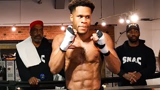 Devin Haney RAZOR SHARP FULL Media Workout | “Deebo Devin” JACKED 147 Physique vs Brian Norman