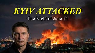Barbaric attack on Kyiv, Ukraine on the night of June 14-15, 2025.