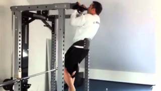 Partial Chin ups with 22,5 kg
