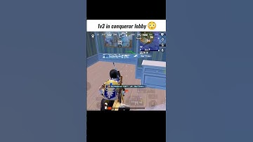 1v3 in conqueror lobby😳 #shorts #bgmi #trending #shortsfeed #1v3 #conquerorlobby