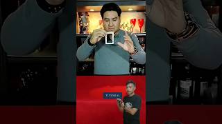 cool hole card magic trick #shorts #magic #tutorial #trending #funny #youtubeshorts