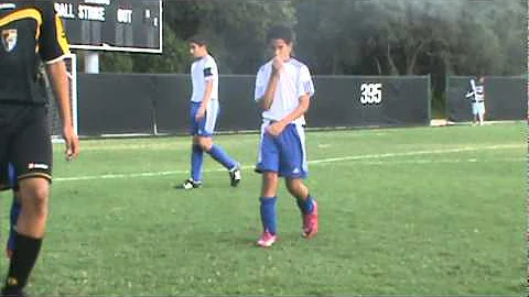 Carlos Leblanc Kendall U-12..marking huge Margate ...
