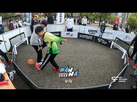 【YouTube】全日本PANNA選手権大会2023 / U-12予選ハイライト
