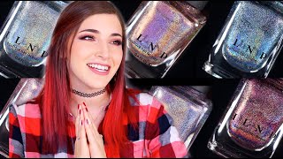 ILNP Fall into Winter 2020 Holo Nail Polish Collection Review || KELLI MARISSA