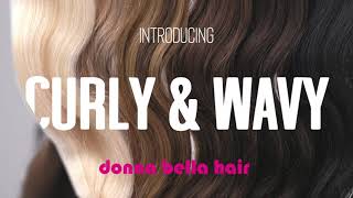 Donna Bella Hair NEW Textured Tape-In Hair Extensions