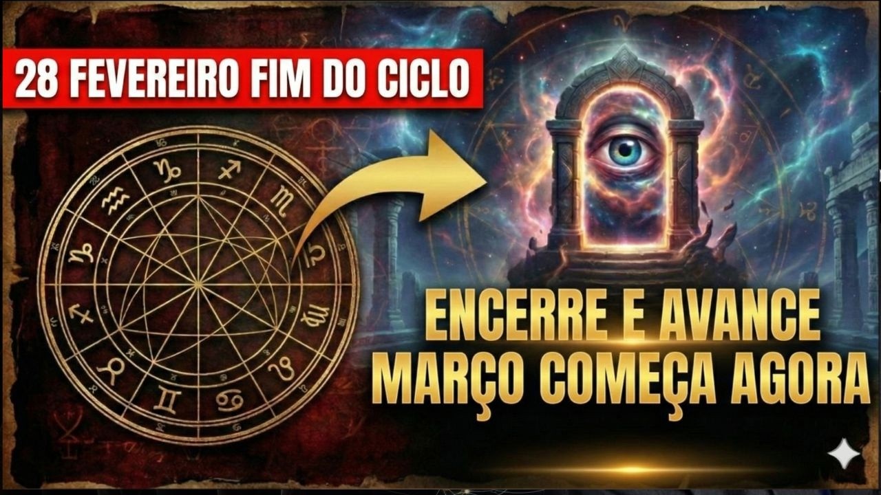 28 FEVEREIRO: O FIM DE UM CICLO DE 9 ANOS — MARÇO VAI MUDAR TUDO