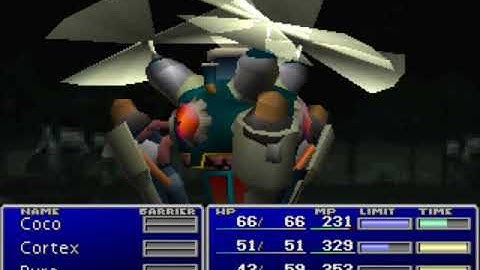 FFVII - HP to MP Challenge, Part 6: Hundred Gunner & Heli Gunner