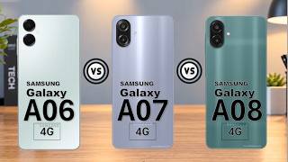 Samsung Galaxy A08 4G Vs Galaxy A07 4G Vs Galaxy A06 what`s News?