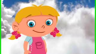 Annie From Little Einsteins Hiding Green Screen
