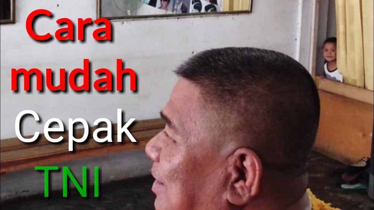 Cara Pangkas rambut model cepak TNI pangkasrambut  Cara Pangkas rambut model cepak TNI pangkasrambut