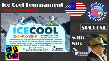 Cyrils Brettspiele special - Ice Cool Pieces Tournament 2017 - St. Louis