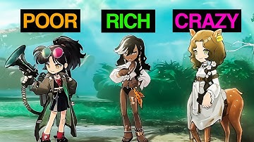 GEHEIME LORE verborgen in deze karakterontwerpen (An-an Lee, Centurion, Jessica) | Achterkant: 1999