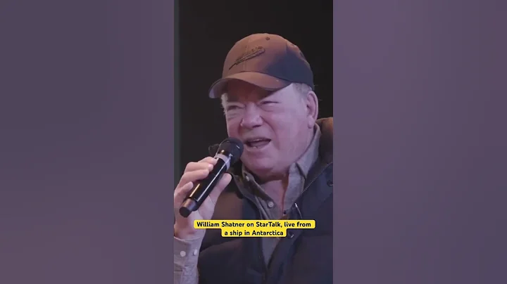 William shatner in Antarctica • on StarTalk live with Neil Degrasse Tyson