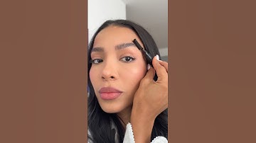 I was surprised it worked 👀 @elfcosmetics  brow lamination gel #makeup #eyebrow #brows