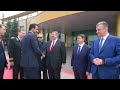 Son Altesse l'Émir arrive à Moscou