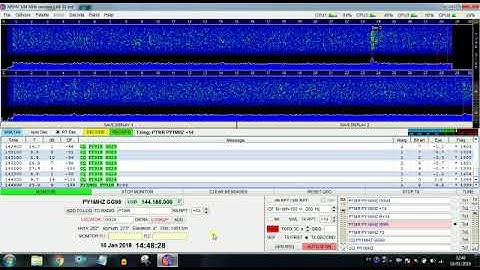 VHF DX 144 MHZ MSK144  PT9IR x PY1MHZ Vertical Pol