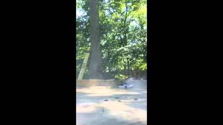 Firecracker Exploding Glass Bottle in Slow Motion