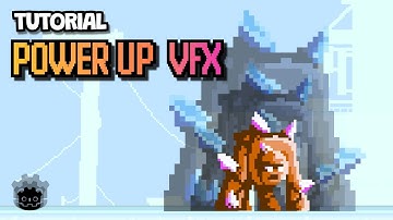 Power up berserk Buff Effect Godot 4.3 | 2D Shaders | VFX Tutorial