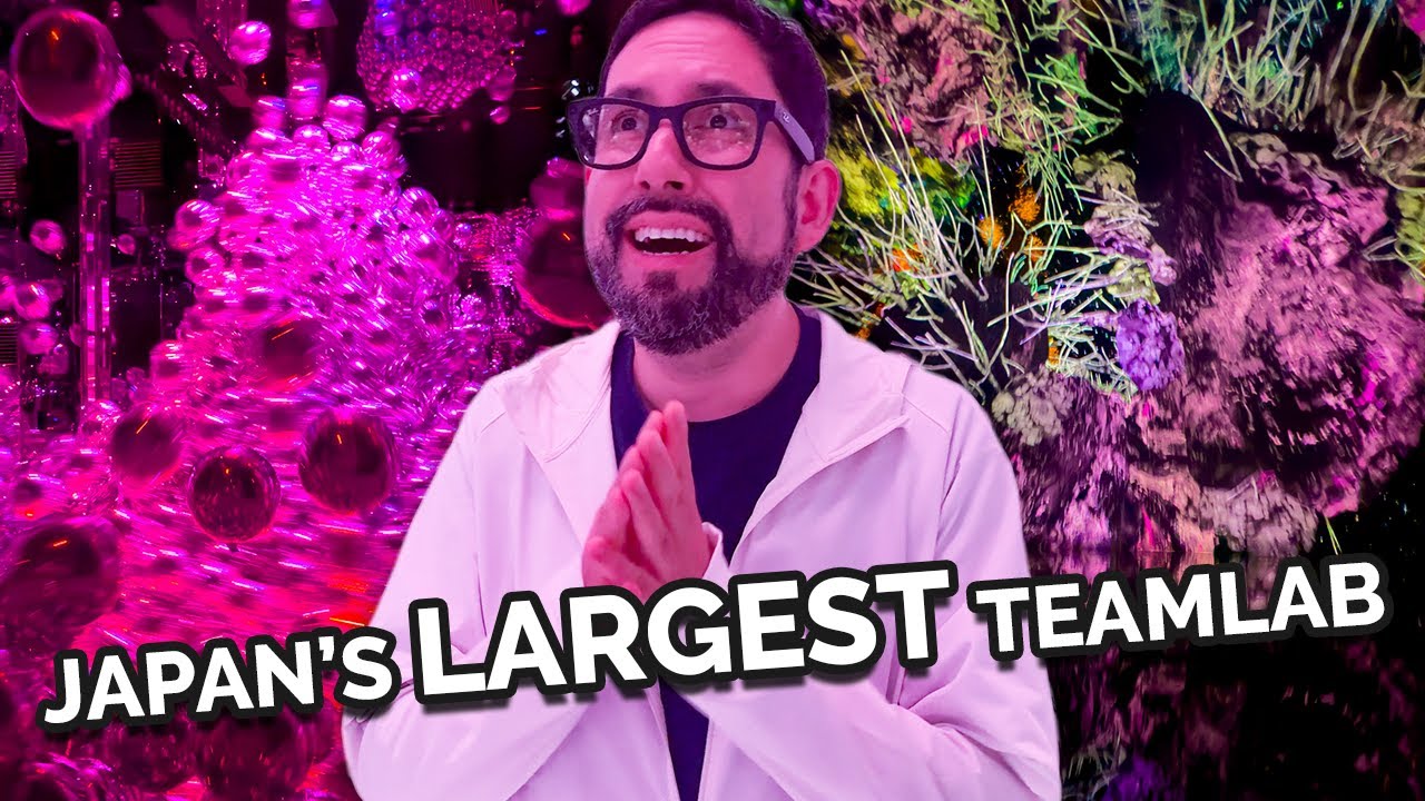 Inside Japan's Largest teamLab in Kyoto - Bigger Than Borderless!