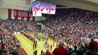 Indiana, Our Indiana before a packed house at Assembly Hall
