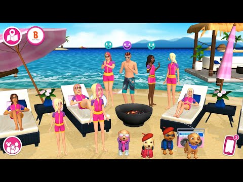 Barbie Dreamhouse Adventures - New Swimwear for Barbie - Simulation Game